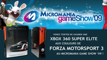 Forza Motorsport 3 sera au Micromania Game Show 2009